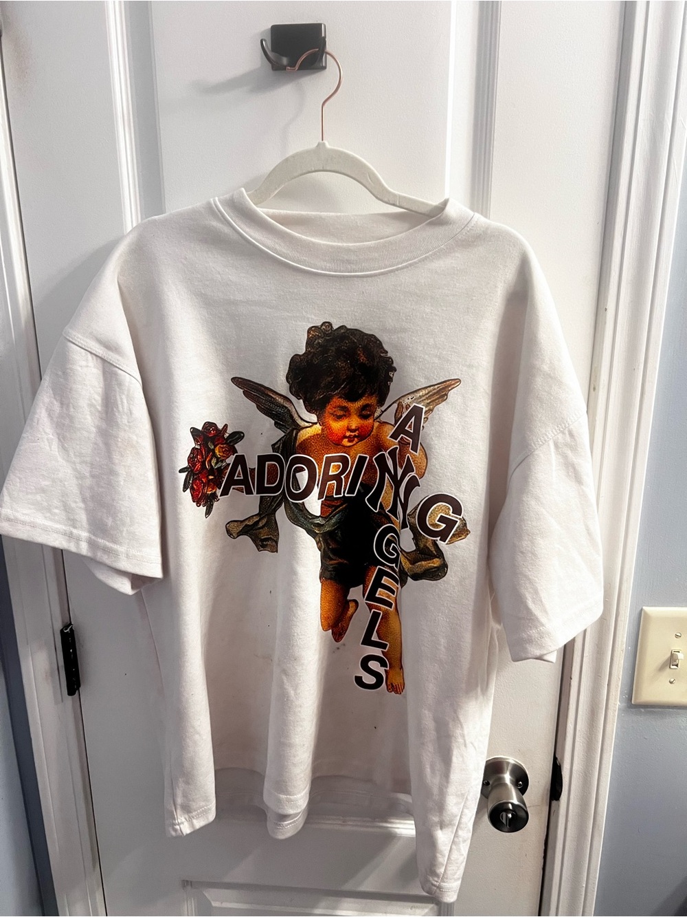 Adoring Angels Graphic Tee - White